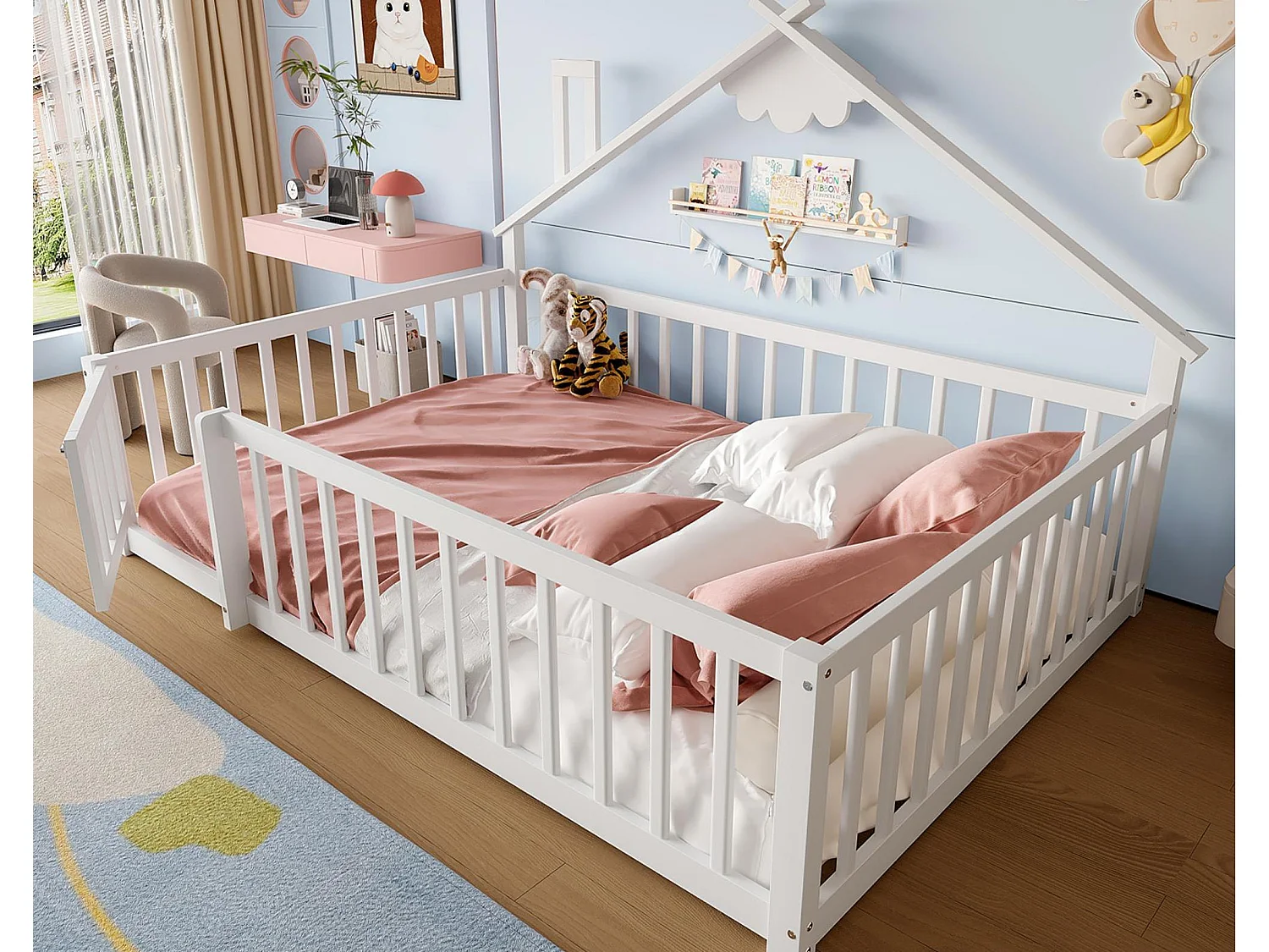 Klaar voor het eerste grote bed? ✨ De overstap van ledikant naar peuterbed is zo'n bijzonder moment. Creëer een fijne, veilige slaapplek en maak van de kamer een plek om in te